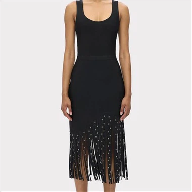 Black bez rukava haljina bez rukava